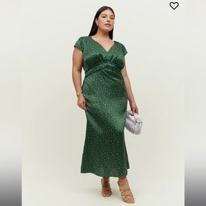 NWT Reformation Kaye Silk Dress | Size, 6